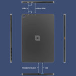 جهاز لوحي Jumper EZpad V10 Plus، 8 جيجابايت + 256 جيجابايت، 10.1 بوصة، نظام ويندوز 11، معالج إنتل بنتيوم جولد 6500Y ثنائي النواة، قابس أمريكي، 8 جيجابايت + 256 جيجابايت