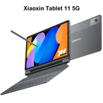 جهاز لوحي Lenovo Xiaoxin Pad 11 بوصة 2025، 5G، 8 جيجابايت + 256 جيجابايت، أندرويد 15، معالج MediaTek Dimensity 6300 ثماني النواة، قابس الولايات المتحدة، 8GB+256GB 5G