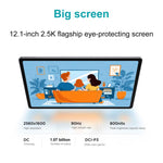 جهاز لوحي Lenovo Xiaoxin Pad 12.1 بوصة 2025، واي فاي، 8 جيجابايت + 256 جيجابايت، معالج MediaTek Dimensity 6400 ثماني النواة، قابس الولايات المتحدة، 8GB+256GB