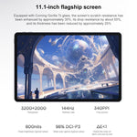 جهاز لوحي Lenovo Xiaoxin Pad Pro GT 11.1 بوصة واي فاي، 12 جيجابايت + 256 جيجابايت، نظام أندرويد، معالج Qualcomm Snapdragon 8 Gen3 ثماني النواة، قابس الولايات المتحدة، 12GB+256GB