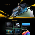 جهاز لوحي iQOO Pad5 بشاشة 12.1 بوصة، 16 جيجابايت + 512 جيجابايت، OriginOS 5 مع معالج MediaTek Dimensity 9300+ ثماني النواة، 16 جيجابايت + 512 جيجابايت