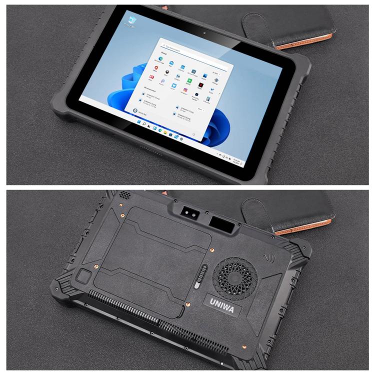 جهاز لوحي متين UNIWA WinPad W105، 8GB+128GB، شاشة 10.1 بوصة ويندوز 11 برو معالج Intel Core i5-1235U، قابس بريطاني، WinPad W105