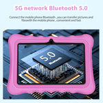 جهاز لوحي للأطفال BDF T7 بشاشة 7 بوصة واي فاي مع غطاء سيليكون، 2GB+32GB، أندرويد 8.1 MTK6735 رباعي النواة، قابس الولايات المتحدة، 4GB+64GB