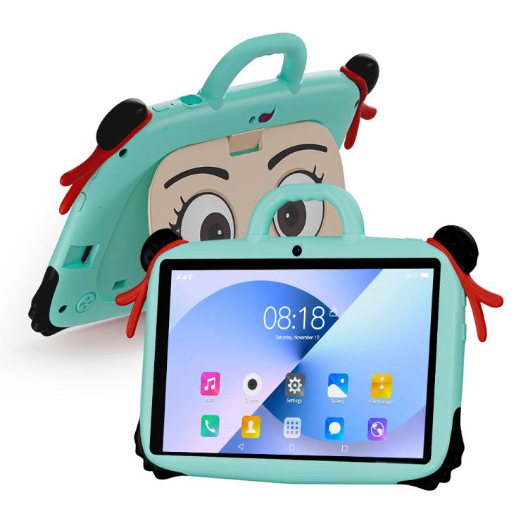 جهاز لوحي للأطفال BDF بشاشة 7 بوصة وواي فاي مع غطاء سيليكون نيزها، 1GB+16GB، أندرويد 8.1 مع معالج رباعي النواة MTK6735، قابس أمريكي، 3GB+32GB