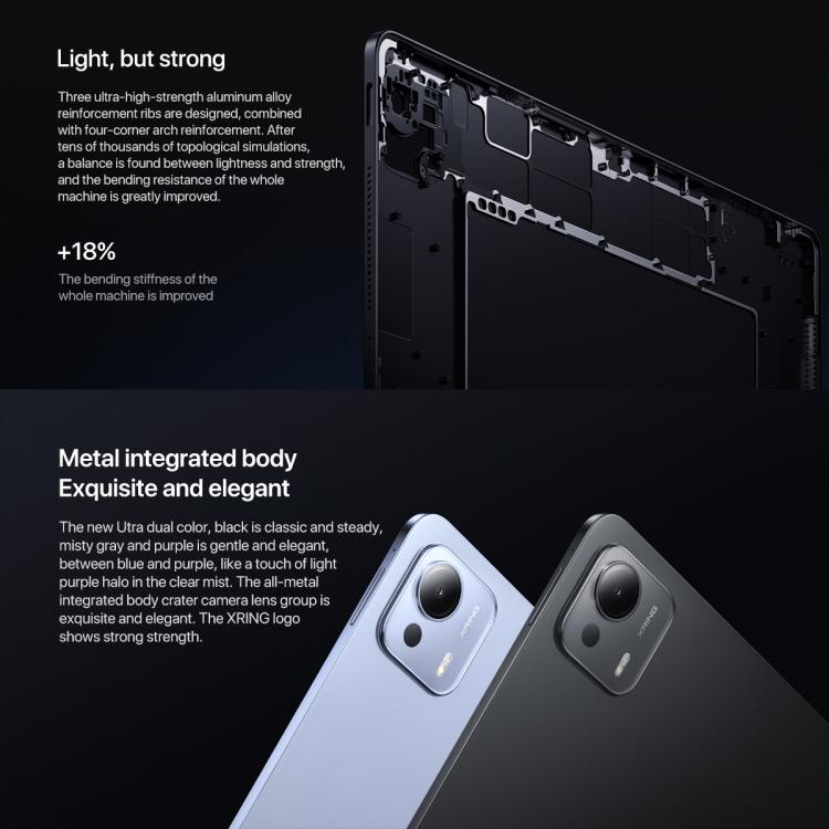 جهاز Xiaomi Pad 7 Ultra بشاشة 14 بوصة، 12GB+512GB، نظام HyperOS 2، معالج XRING O1 3nm بعشرة أنوية، 12GB+512GB