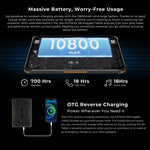 جهاز HOTWAV Tab R8 اللوحي المقاوم IP68/IP69K، 4GB+128GB، شاشة 10.1 بوصة أندرويد 14 مع معالج Unisoc T606 ثماني النواة، شبكة 4G، النسخة العالمية مع Google Play، قابس الاتحاد الأوروبي، Tab R8
