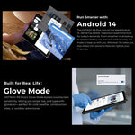 جهاز لوحي متين HOTWAV Tab R9 Plus بمعيار IP68/IP69K، 8 جيجابايت + 512 جيجابايت، شاشة 11 بوصة، أندرويد 14، Unisoc T7280 ثماني النواة، شبكة 4G، النسخة العالمية مع Google Play، قابس الاتحاد الأوروبي، Tab R9 Plus