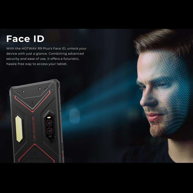 جهاز لوحي متين HOTWAV Tab R9 Plus بمعيار IP68/IP69K، 8 جيجابايت + 512 جيجابايت، شاشة 11 بوصة، أندرويد 14، Unisoc T7280 ثماني النواة، شبكة 4G، النسخة العالمية مع Google Play، قابس الاتحاد الأوروبي، Tab R9 Plus