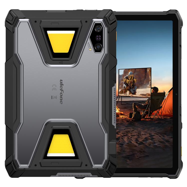جهاز لوحي متين Ulefone Armor Pad 5 Ultra، 12 جيجابايت + 512 جيجابايت، شاشة 11 بوصة، أندرويد 15، MediaTek Dimensity 7400X ثماني النواة، شبكة 5G، قابس الاتحاد الأوروبي، Armor Pad 5 Ultra