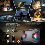 جهاز لوحي متين Ulefone Armor Pad 5 Ultra، 12 جيجابايت + 512 جيجابايت، شاشة 11 بوصة، أندرويد 15، MediaTek Dimensity 7400X ثماني النواة، شبكة 5G، قابس الاتحاد الأوروبي، Armor Pad 5 Ultra