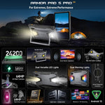 جهاز لوحي متين Ulefone Armor Pad 5 Pro، 12 جيجابايت + 512 جيجابايت، شاشة 11 بوصة، أندرويد 15، MediaTek Dimensity 7400X ثماني النواة، شبكة 5G، قابس الاتحاد الأوروبي، Armor Pad 5 Pro
