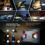 جهاز لوحي متين Ulefone Armor Pad 5 Pro، 12 جيجابايت + 512 جيجابايت، شاشة 11 بوصة، أندرويد 15، MediaTek Dimensity 7400X ثماني النواة، شبكة 5G، قابس الاتحاد الأوروبي، Armor Pad 5 Pro