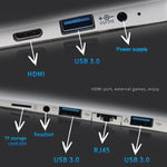 حاسوب محمول يوجا بشاشة لمس 11.6 بوصة، 6GB+256GB، ويندوز 11، إنتل سيليرون N4020 ثنائي النواة، قابس الاتحاد الأوروبي، 6GB+256GB