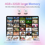 مجموعة جهاز لوحي Pad 8 Pro بشاشة 10.1 بوصة 4G LTE، 4GB+32GB، أندرويد 10 MT6755 ثماني النواة، مع لوحة مفاتيح / فأرة / حقيبة جلدية، قابس الاتحاد الأوروبي، قابس الاتحاد الأوروبي