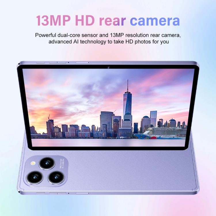 مجموعة جهاز لوحي Pad 8 Pro بشاشة 10.1 بوصة 4G LTE، 4GB+32GB، أندرويد 10 MT6755 ثماني النواة، مع لوحة مفاتيح / فأرة / حقيبة جلدية، قابس الاتحاد الأوروبي، قابس الاتحاد الأوروبي