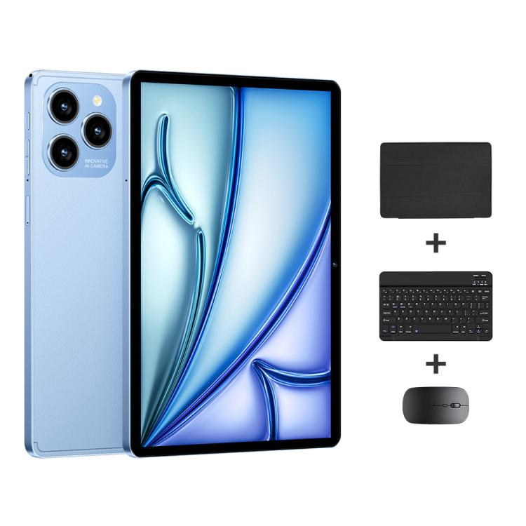 مجموعة جهاز لوحي Pad 8 Pro بشاشة 10.1 بوصة 4G LTE، 4GB+32GB، أندرويد 10 MT6755 ثماني النواة، مع لوحة مفاتيح / فأرة / حقيبة جلدية، قابس المملكة المتحدة، قابس المملكة المتحدة