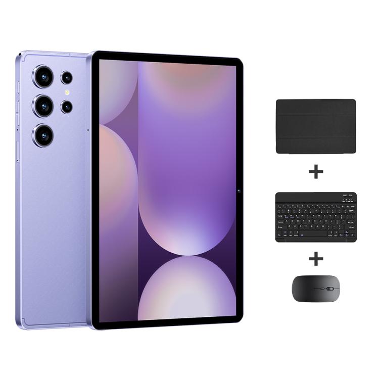 مجموعة جهاز لوحي Pad 9 Pro بشاشة 10.1 بوصة 4G LTE، 4GB+32GB، أندرويد 10 MT6755 ثماني النواة، مع لوحة مفاتيح / فأرة / حقيبة جلدية، قابس الولايات المتحدة، قابس الولايات المتحدة