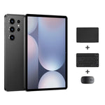 مجموعة جهاز لوحي Pad 9 Pro بشاشة 10.1 بوصة 4G LTE، 4GB+32GB، أندرويد 10 MT6755 ثماني النواة، مع لوحة مفاتيح / فأرة / حقيبة جلدية، قابس المملكة المتحدة، قابس المملكة المتحدة