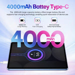 مجموعة جهاز لوحي Pad 9 Pro بشاشة 10.1 بوصة 4G LTE، 4GB+32GB، أندرويد 10 MT6755 ثماني النواة، مع لوحة مفاتيح / فأرة / حقيبة جلدية، قابس المملكة المتحدة، قابس المملكة المتحدة