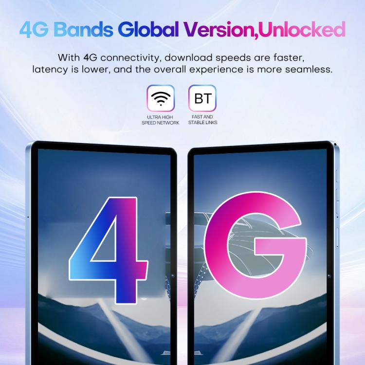 مجموعة جهاز لوحي Pad 9 Pro بشاشة 10.1 بوصة 4G LTE، 4GB+32GB، أندرويد 10 MT6755 ثماني النواة، مع لوحة مفاتيح / فأرة / حقيبة جلدية، قابس المملكة المتحدة، قابس المملكة المتحدة