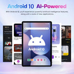 مجموعة جهاز لوحي Pad 9 Pro بشاشة 10.1 بوصة 4G LTE، 4GB+32GB، أندرويد 10 MT6755 ثماني النواة، مع لوحة مفاتيح / فأرة / حقيبة جلدية، قابس المملكة المتحدة، قابس المملكة المتحدة
