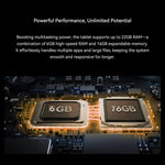 جهاز لوحي متين Blackview Active 5 بشبكة 4G، 8 جيجابايت + 128 جيجابايت، شاشة 8.68 بوصة، أندرويد 14، معالج Unisoc UMS9230E T615 ثماني النواة، النسخة العالمية مع Google Play، Active 5