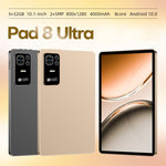 جهاز لوحي Pad 8 Ultra بشاشة 10.1 بوصة مع مكالمات هاتف 3G، 3GB+32GB، أندرويد 10 MTK6755 رباعي النواة، قابس الولايات المتحدة، قابس الولايات المتحدة