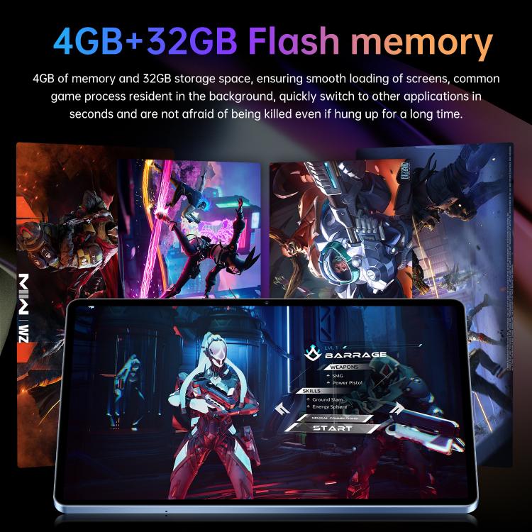 Pad 16 Pro 10.1 inch 4G LTE Tablet PC, 4GB+32GB, Android 10 MTK6755 Octa Core, US Plug, US Plug