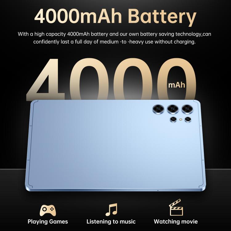 تابلت باد 25 ألترا بشاشة 10.1 بوصة 4G LTE، 4 جيجابايت + 32 جيجابايت، أندرويد 10 MTK6755 ثماني النواة، قابس أمريكي، قابس أمريكي
