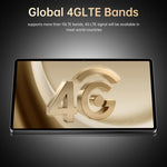تابلت باد 25 ألترا بشاشة 10.1 بوصة 4G LTE، 4 جيجابايت + 32 جيجابايت، أندرويد 10 MTK6755 ثماني النواة، قابس بريطاني، قابس بريطاني