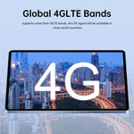 تابلت تاب S10 ألترا بشاشة 10.1 بوصة 4G LTE، 4 جيجابايت + 32 جيجابايت، أندرويد 10 MTK6755 ثماني النواة، قابس أوروبي، قابس أوروبي