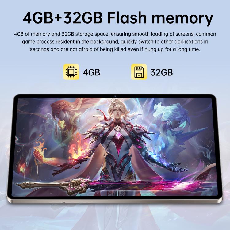 تابلت تاب S10 ألترا بشاشة 10.1 بوصة 4G LTE، 4 جيجابايت + 32 جيجابايت، أندرويد 10 MTK6755 ثماني النواة، قابس أوروبي، قابس أوروبي