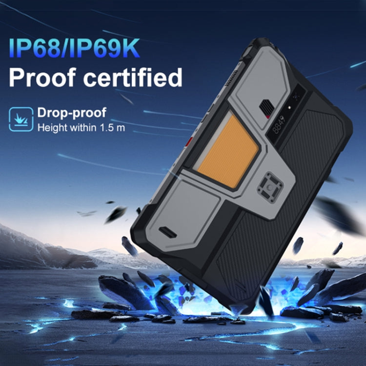 جهاز لوحي متين Unihertz 8849 Tank Pad وجهاز عرض، 16 جيجابايت + 512 جيجابايت، شاشة 10.95 بوصة، أندرويد 14، معالج Dimensity 8200 ثماني النواة، شبكة 5G، قابس الاتحاد الأوروبي، Tank Pad شبكة 5G