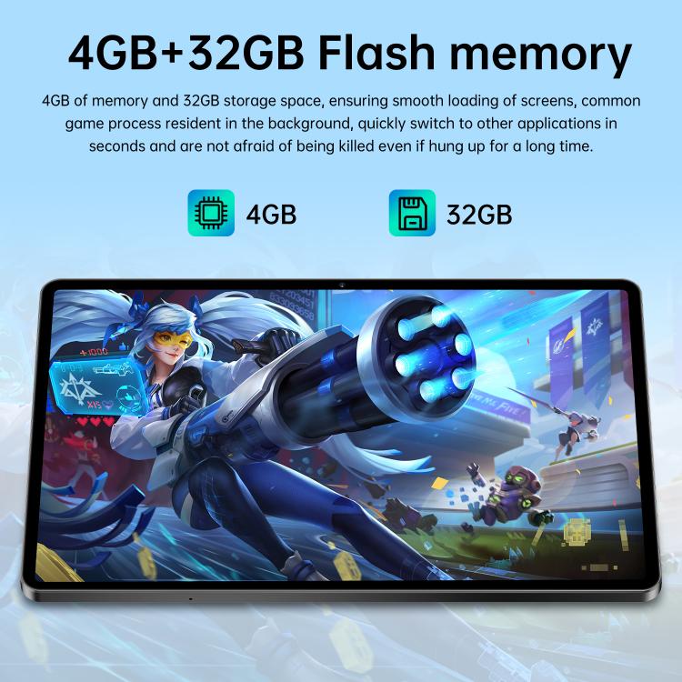 برو 13 جهاز لوحي 10.1 بوصة 4G LTE، 4GB+32GB، أندرويد 10 MTK6755 ثماني النواة، قابس أستراليا، قابس أستراليا