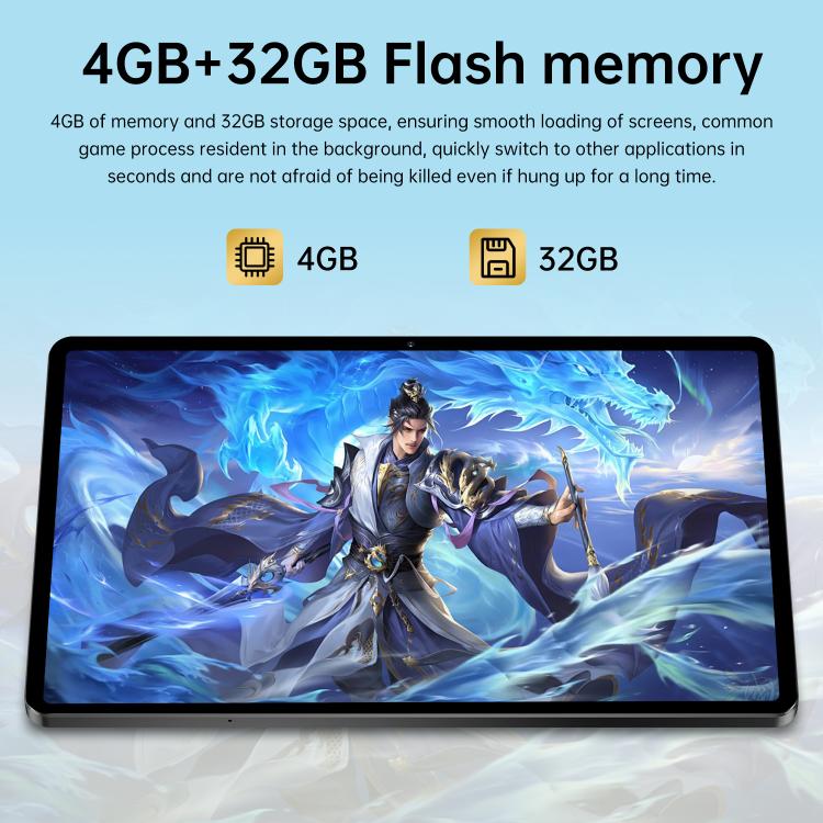 جهاز لوحي Pad 7 Pro بشاشة 10.1 بوصة 4G LTE، 4 جيجابايت + 32 جيجابايت، أندرويد 10 معالج MTK6755 ثماني النواة، قابس أسترالي
