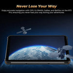 جهاز لوحي متين OUKITEL RT3 Pro 4G، مقاوم للماء والغبار IP68/IP69K، 4 جيجابايت + 128 جيجابايت، شاشة 8.0 بوصة، أندرويد 14، معالج MediaTek G81 ثماني النواة، يدعم شريحتي اتصال، قابس الاتحاد الأوروبي، RT3 Pro 4GB+128GB