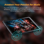 جهاز لوحي متين OUKITEL RT9 4G، مقاوم للماء والغبار IP68/IP69K، 6 جيجابايت + 256 جيجابايت، شاشة 11 بوصة، أندرويد 14، معالج Unisoc T606 ثماني النواة، يدعم شريحتي اتصال، قابس الاتحاد الأوروبي، RT9 6GB+256GB
