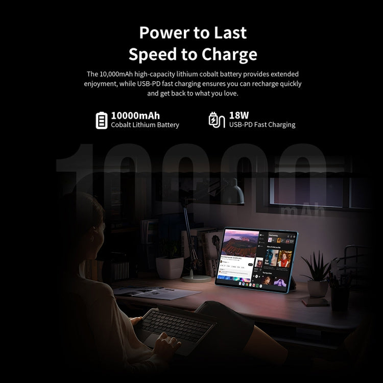 جهاز Teclast T70 اللوحي 4G LTE، 8GB+256GB، شاشة 14 بوصة أندرويد 14 مع معالج MediaTek Helio G99 ثماني النواة، يدعم شريحتي اتصال، T70