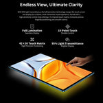 جهاز Teclast T70 اللوحي 4G LTE، 8GB+256GB، شاشة 14 بوصة أندرويد 14 مع معالج MediaTek Helio G99 ثماني النواة، يدعم شريحتي اتصال، T70