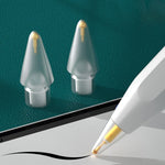 2 قطعة رأس قلم ستايلس إبرة ماسية كريستالية 5.0 لقلم Apple Pencil 1 / 2، 2 قطعة 5.0