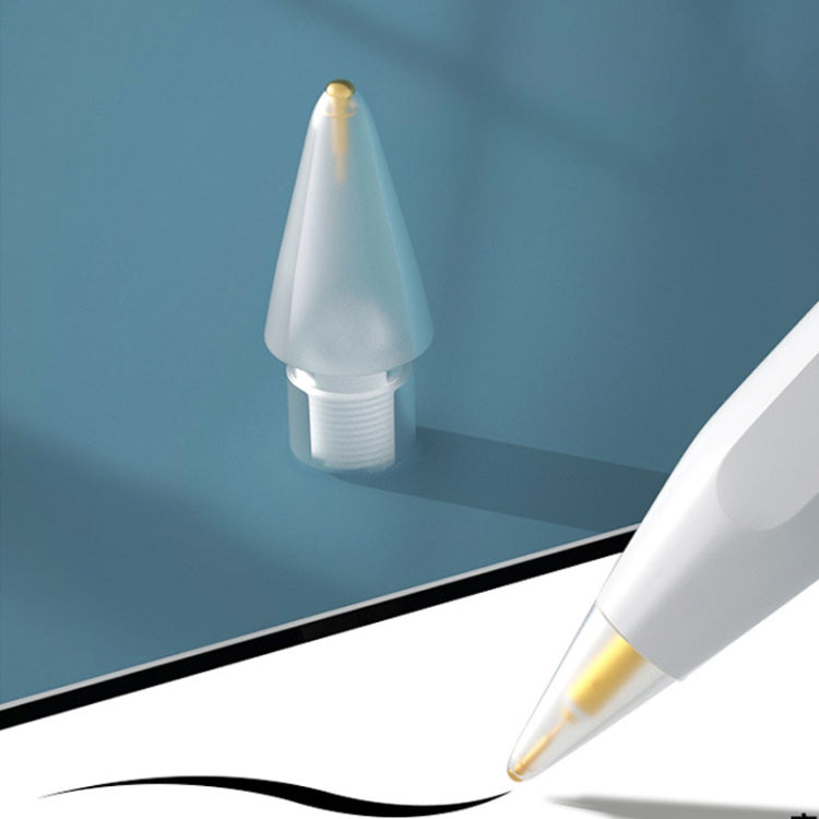 1 قطعة رأس قلم ستايلس إبرة نابض نحاسية قصيرة 7.0 لقلم Apple Pencil 1 / 2