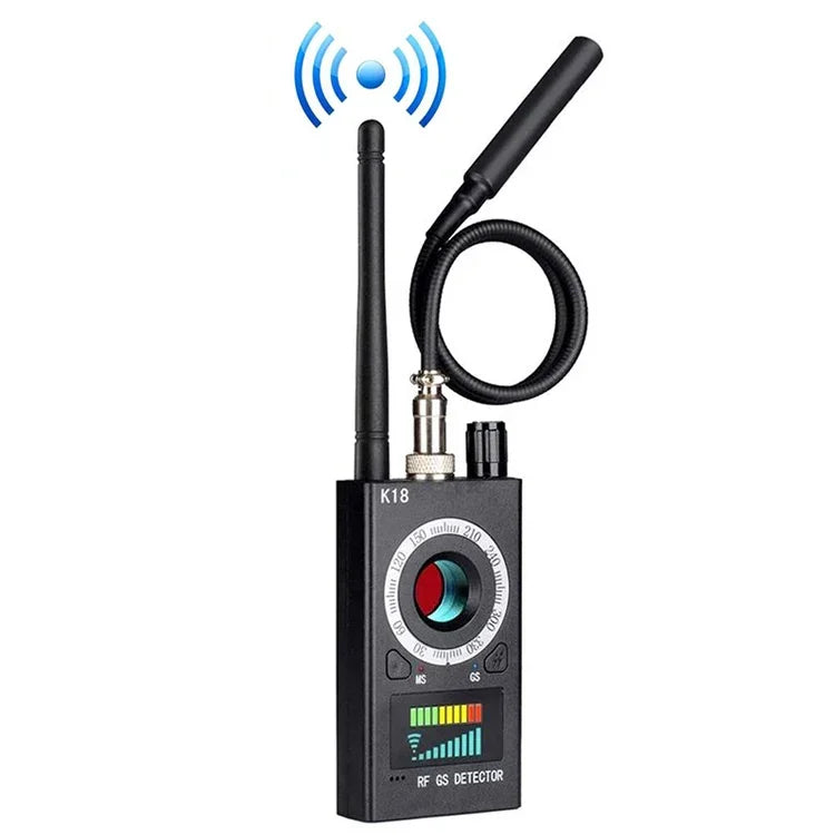 كاشف لاسلكي GPS مضاد للتصوير الخفي، كاشف إشارة لاسلكية، K18