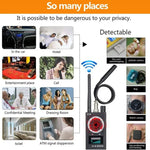 كاشف لاسلكي GPS مضاد للتصوير الخفي، كاشف إشارة لاسلكية، K18
