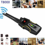 كاشف إشارة RF T-8000، كاشف صوت GSM، كاشف مسح GPS، T-8000 فضي