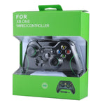 يد تحكم ألعاب سلكية USB لجهاز XBOX ONE / الكمبيوتر / اللابتوب، طول الكابل: حوالي 2.1 متر، HSY-008 (أسود)