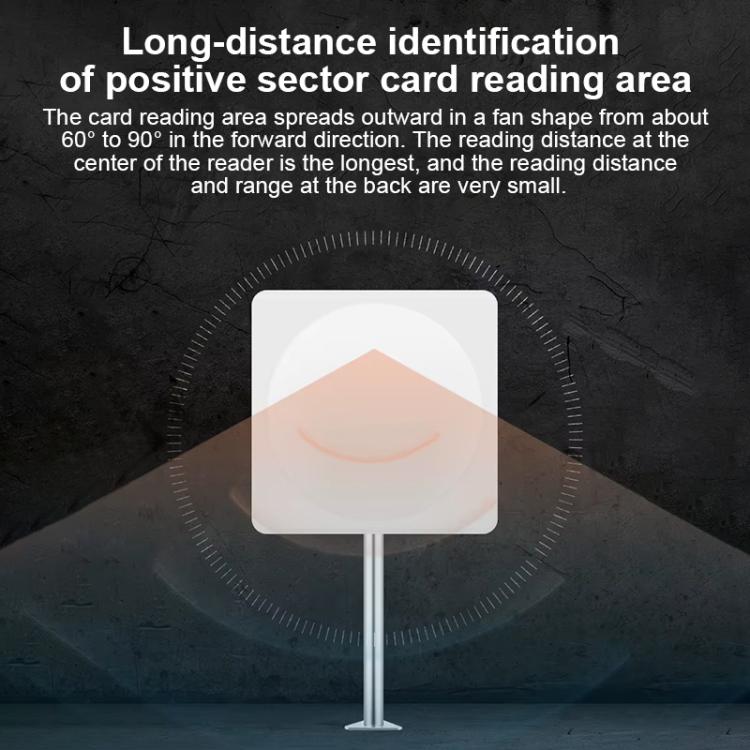 قارئ مدمج بتقنية RFID UHF لمسافة طويلة مع هوائي 9dBi وشريحة E710، الطراز: وحدة تسخين مدمجة بدرجة حرارة ثابتة، وحدة تسخين مدمجة بدرجة حرارة ثابتة