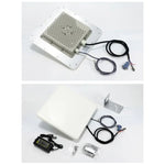 قارئ مدمج بتقنية RFID UHF لمسافة طويلة مع هوائي 9dBi وشريحة E710، الطراز: إضافة شبكة 4G، إضافة شبكة 4G