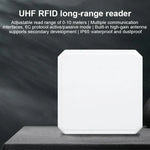 قارئ مدمج بتقنية RFID UHF لمسافة طويلة مع هوائي 9dBi مدمج، الطراز: قياسي، قياسي