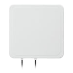 قارئ مدمج بتقنية RFID UHF لمسافة طويلة مع هوائي 9dBi مدمج، الطراز: إضافة اتصال واي فاي، إضافة اتصال واي فاي