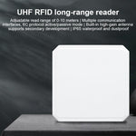 قارئ مدمج بتقنية RFID UHF لمسافة طويلة مع هوائي 9dBi مدمج، الطراز: إضافة اتصال واي فاي، إضافة اتصال واي فاي